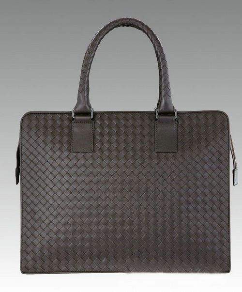 Bottega Veneta Men's briefcase 8314 Brown